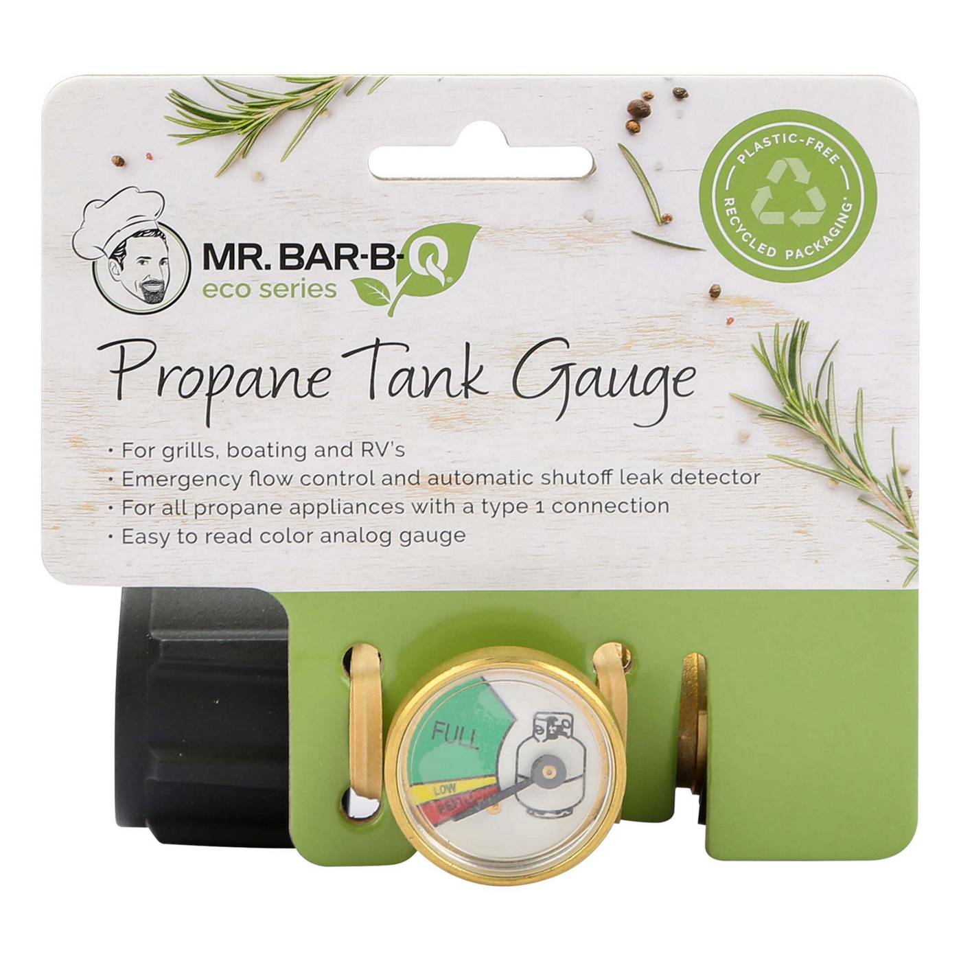 Mr. BarBQ Eco Series Propane Tank Gauge Shop Grill accessories at HEB
