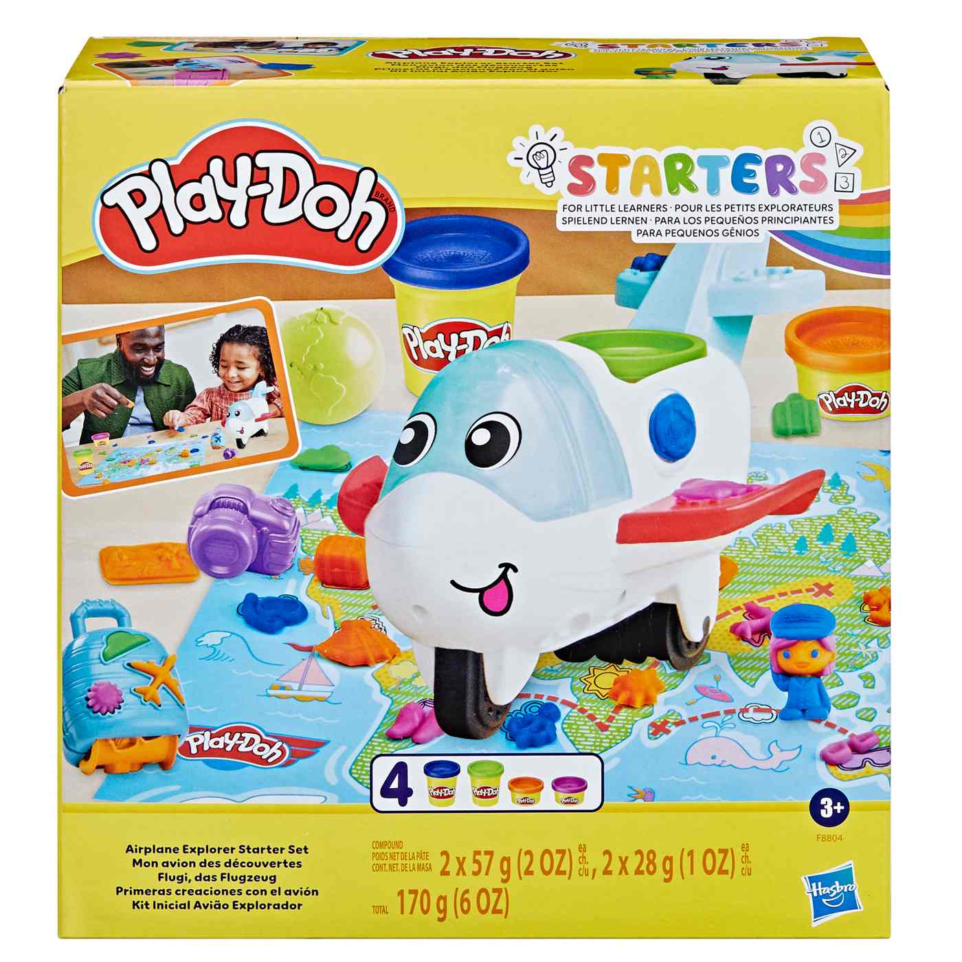 Play-Doh Airplane Explorer Starter Set; image 1 of 5