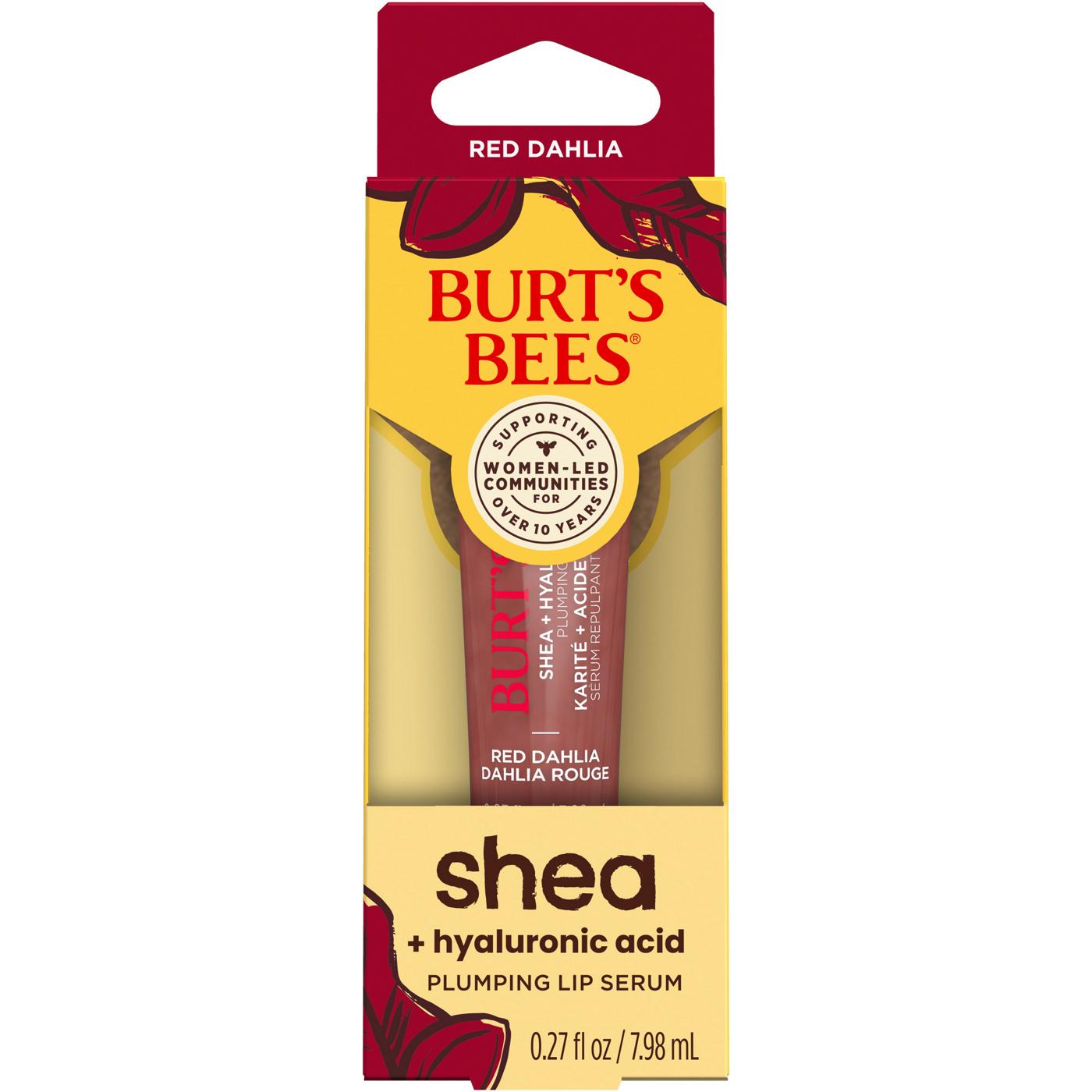 Burt's Bees Shea Plumping Lip Serum - Red Dahlia; image 1 of 5