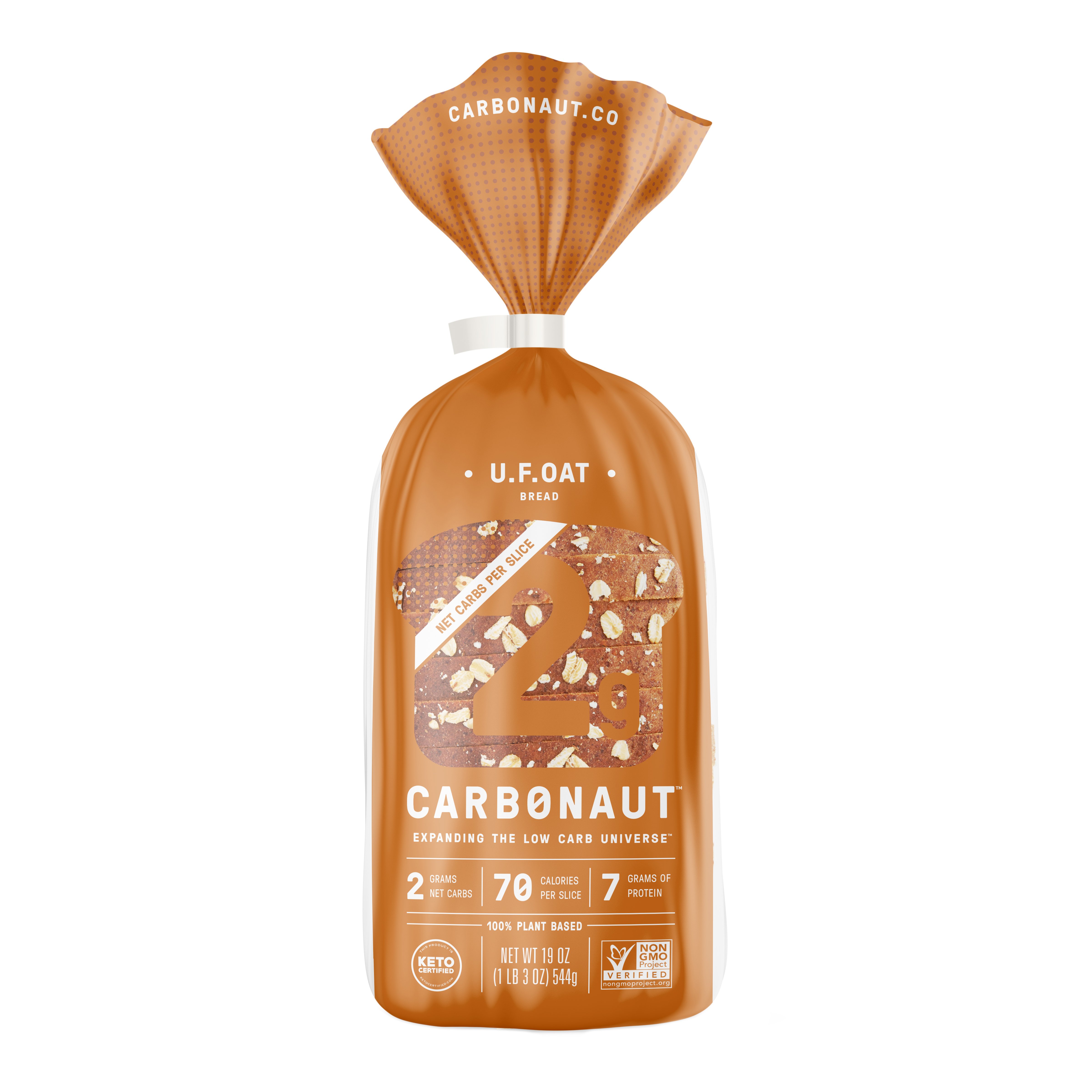 Carbonaut U.F.Oat Bread Shop Loaves at HEB