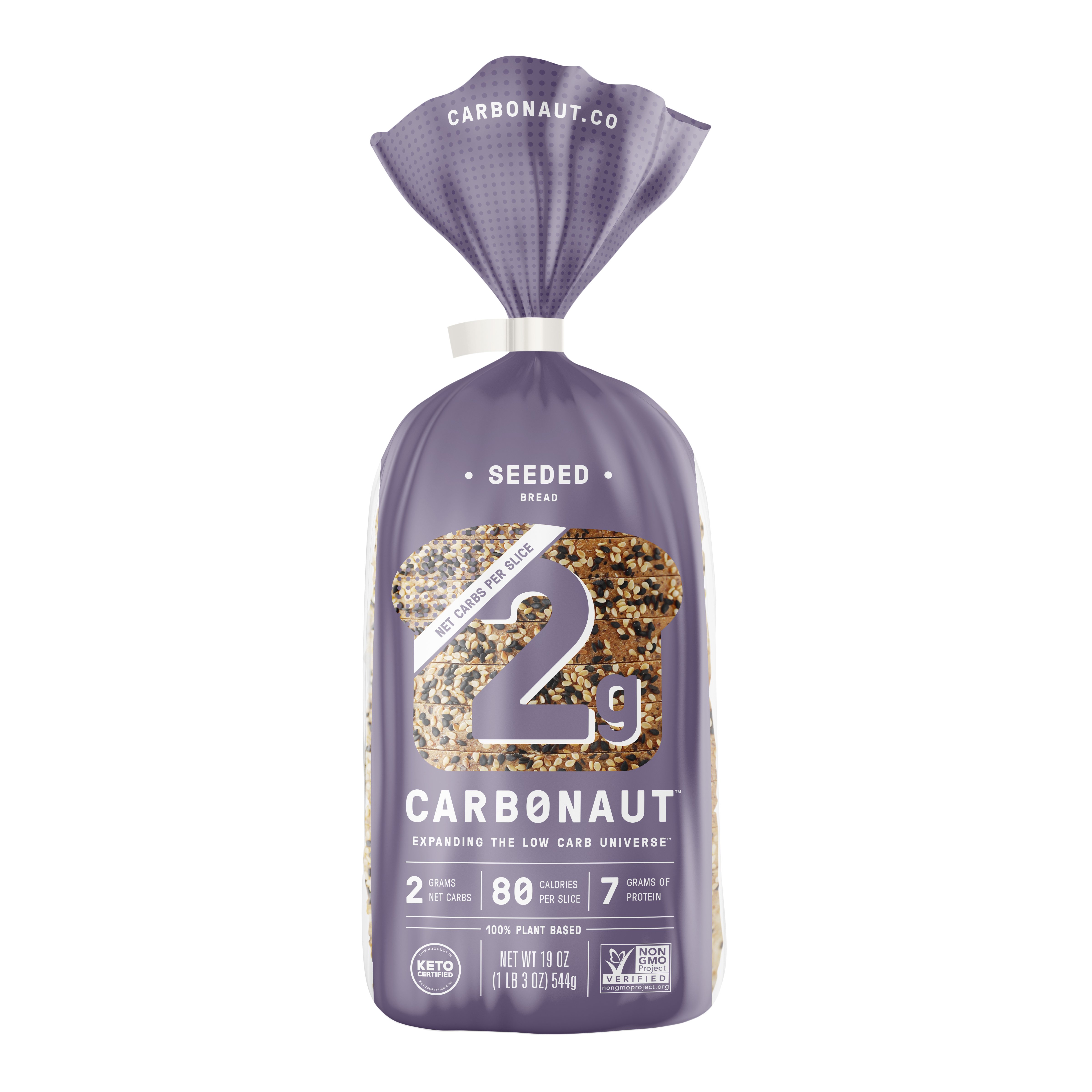 Carbonaut PlantBased Seeded Bread Shop Loaves at HEB