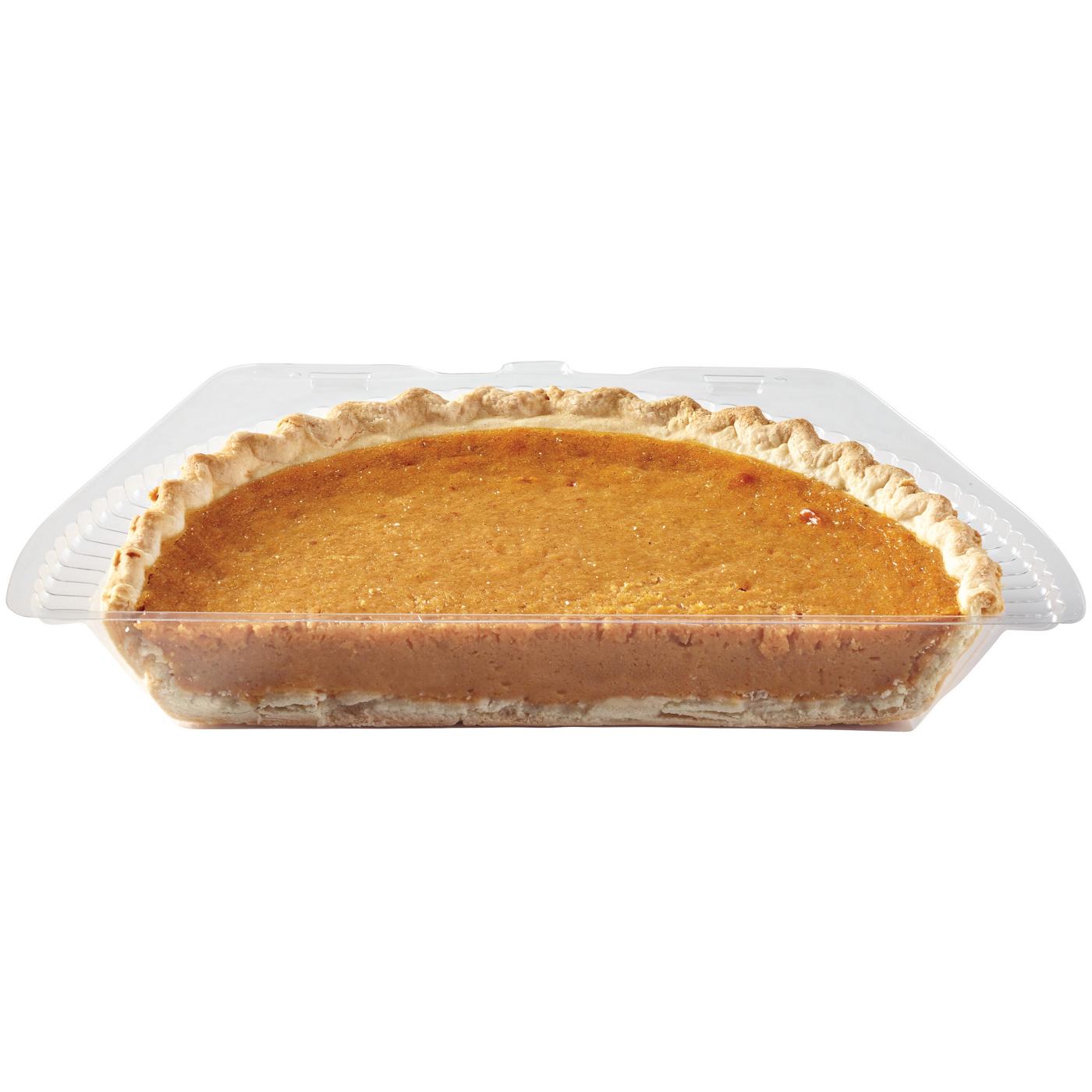 H-E-B Bakery Gourmet Half Pumpkin Pie; image 1 of 2