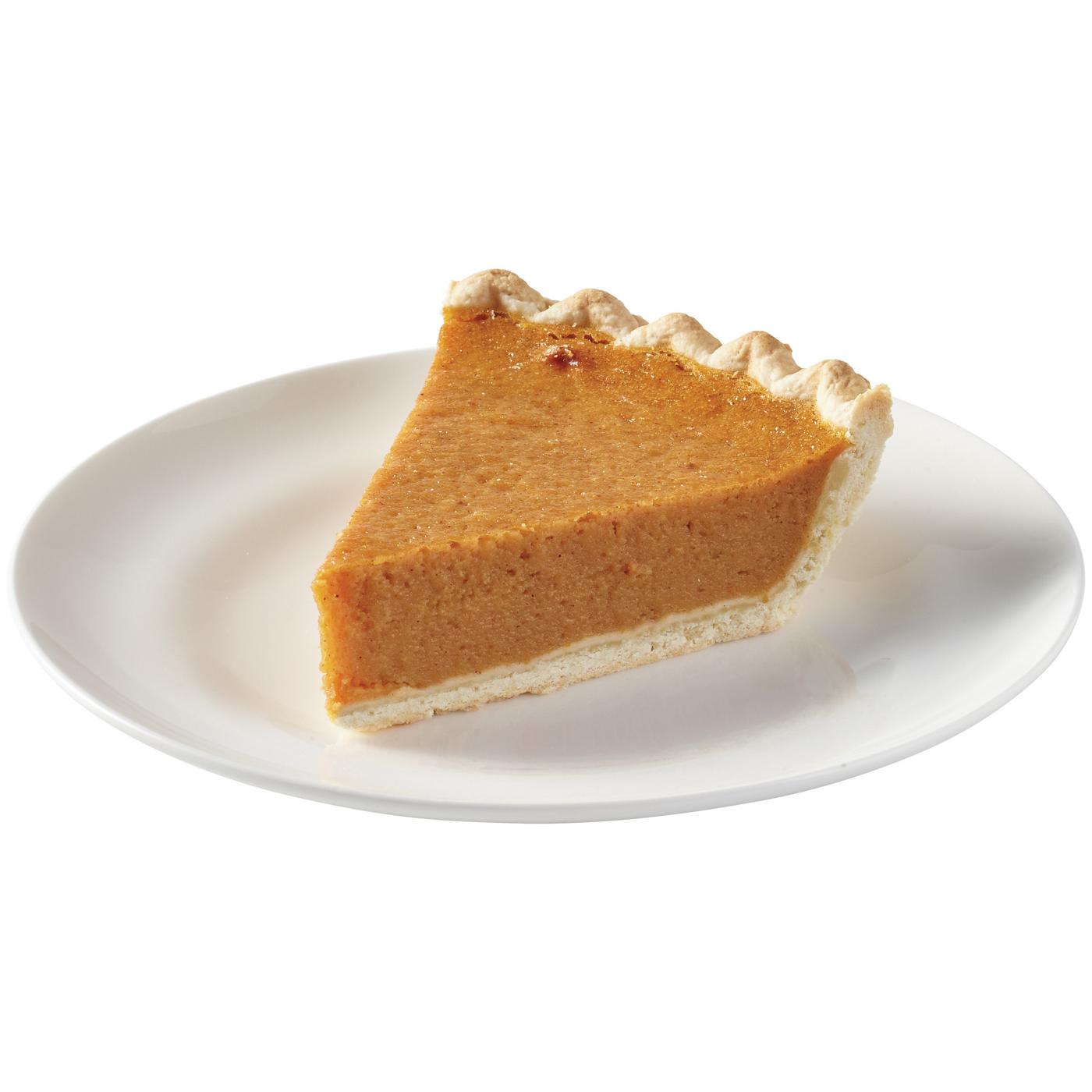 H-E-B Bakery Gourmet Pumpkin Pie Slice; image 1 of 2