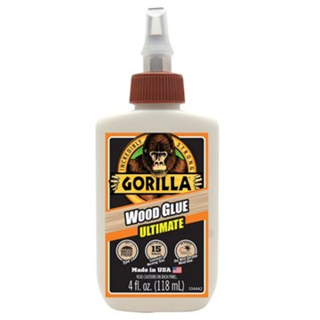 Gorilla Ultimate Wood Glue, 4 oz