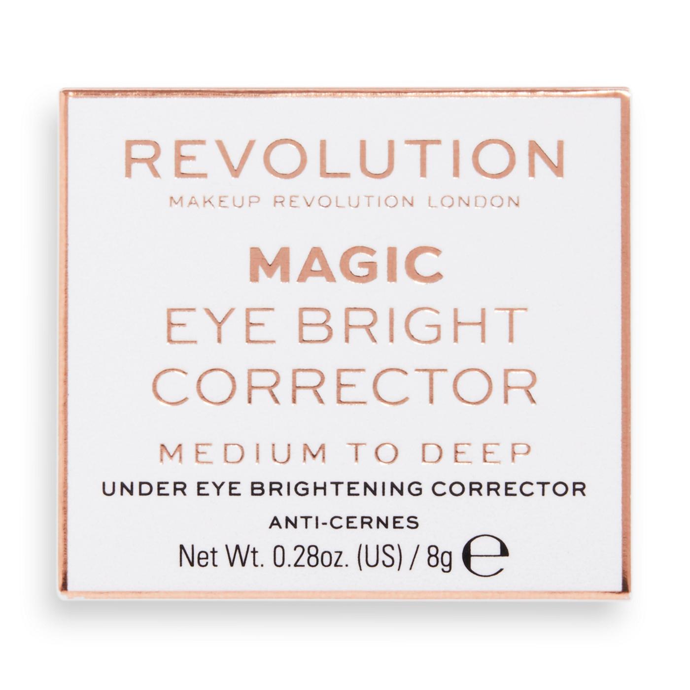Makeup Revolution Magic Eye Bright Corrector - Medium To Deep; image 1 of 3