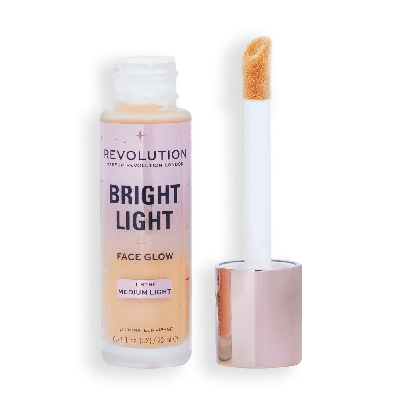 Makeup Revolution Bright Light Face Glow - Lustre Medium Light; image 3 of 3
