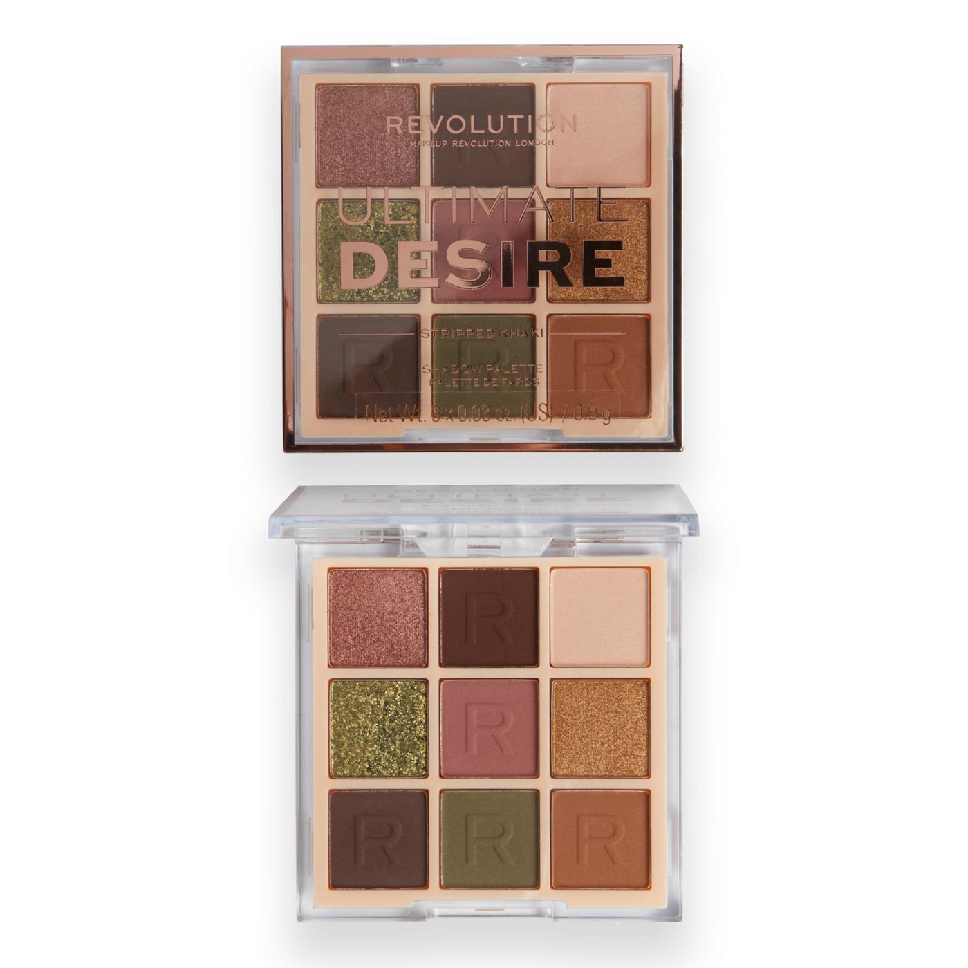 Makeup Revolution Ultimate Desire Shadow Palette - Khaki; image 5 of 5