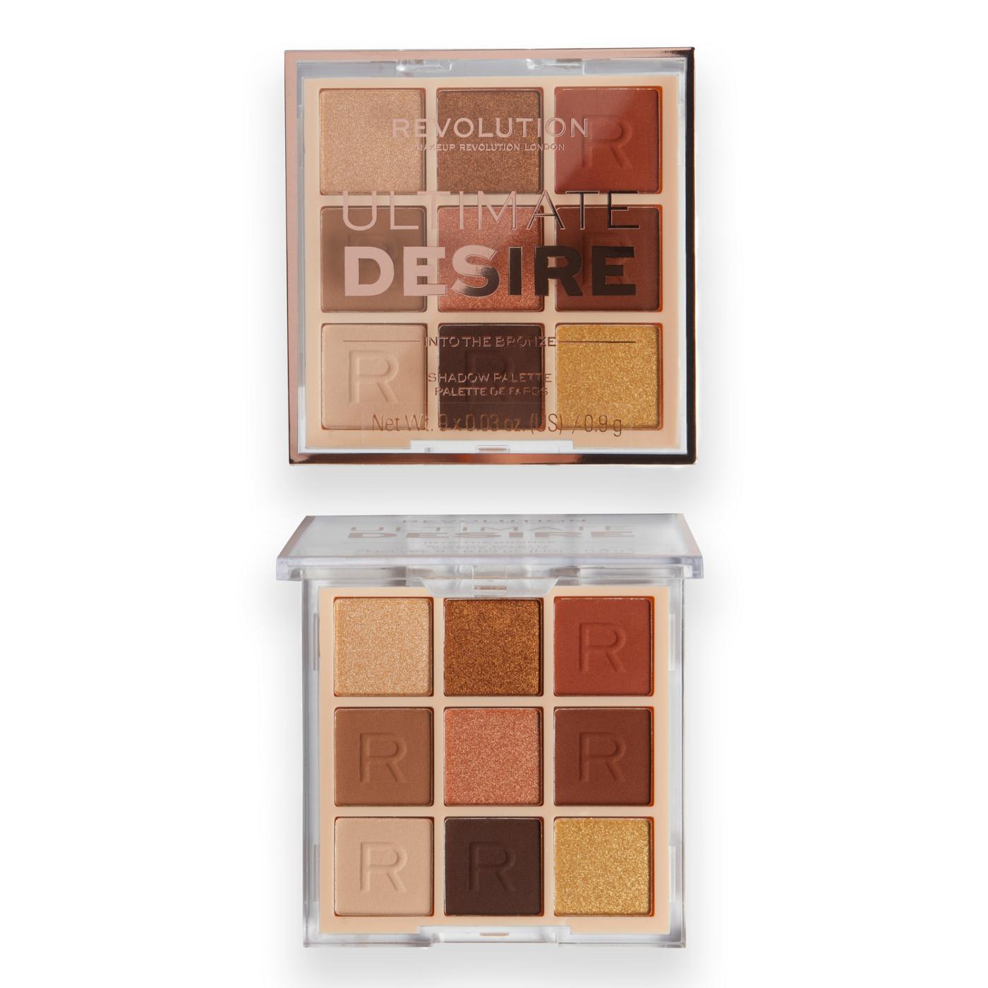 Makeup Revolution Ultimate Desire Shadow Palette - Into the Bronze; image 4 of 5
