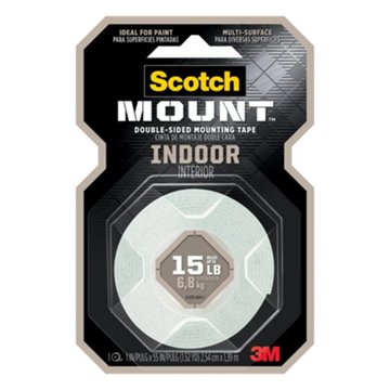 Scotch Mount Indoor Double-Sided Mounting Tape, 55"