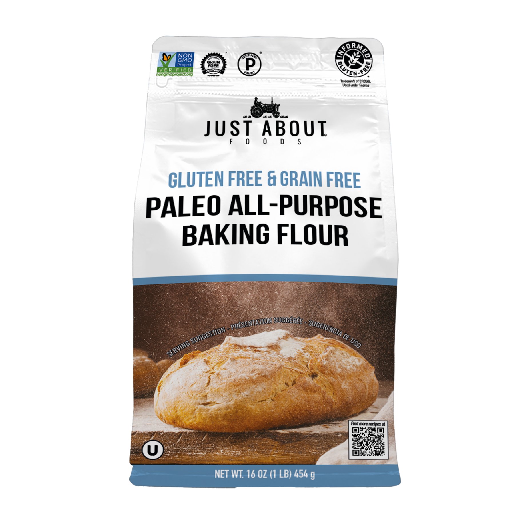 Just About Foods Paleo Grain Free All-Purpose Baking Flour - Shop Flour ...