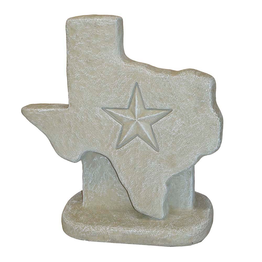 Athens Stonecasting Concrete Texas Star Statue Shop Outdoor Decor at