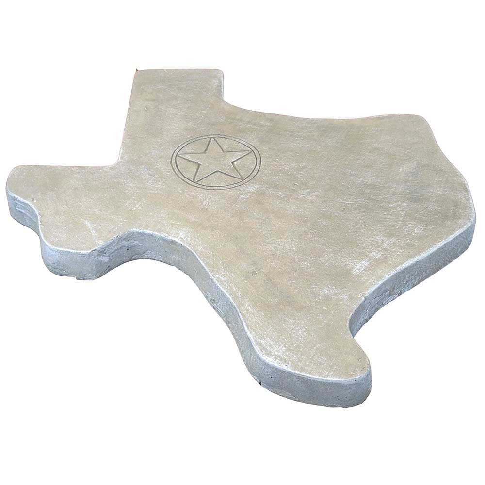 Texas Longhorn Cement Stepping Stone Patio Yard