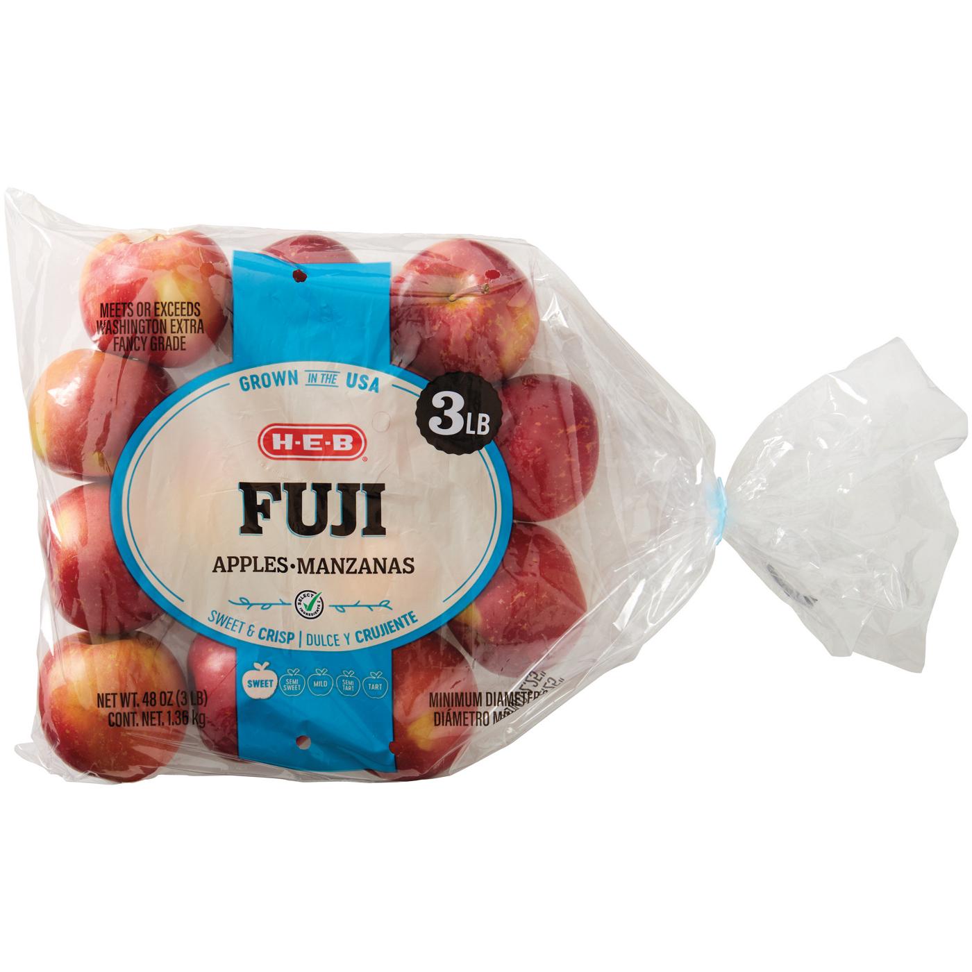H-E-B Fresh Fuji Apples; image 1 of 2