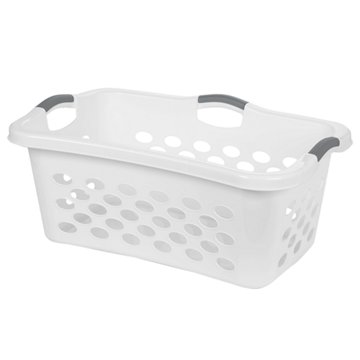 Starplast Hip Hugger Laundry Basket - White