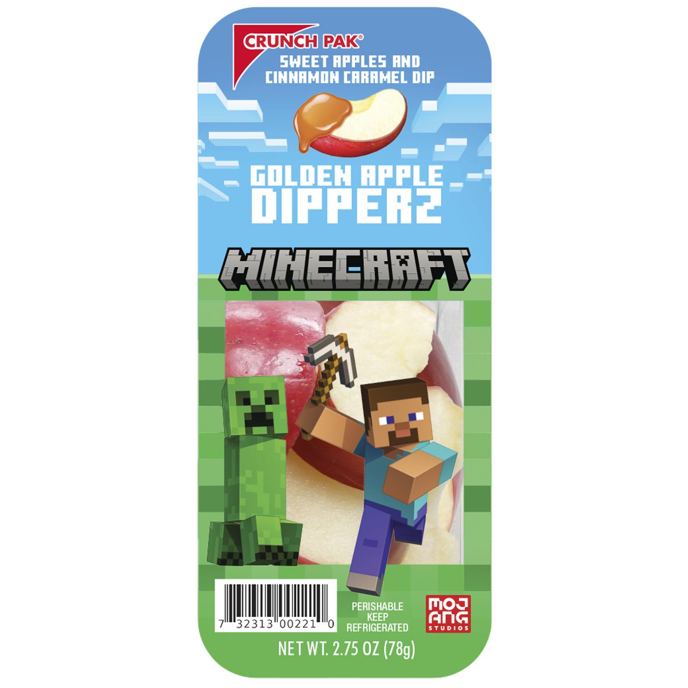 Crunch Pak Minecraft Golden Apple Dipperz; image 1 of 2