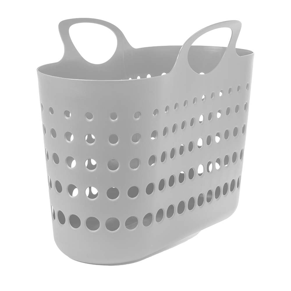 Starplast Oval Flex Basket - Gray - Shop Hampers & Laundry Bags at H-E-B