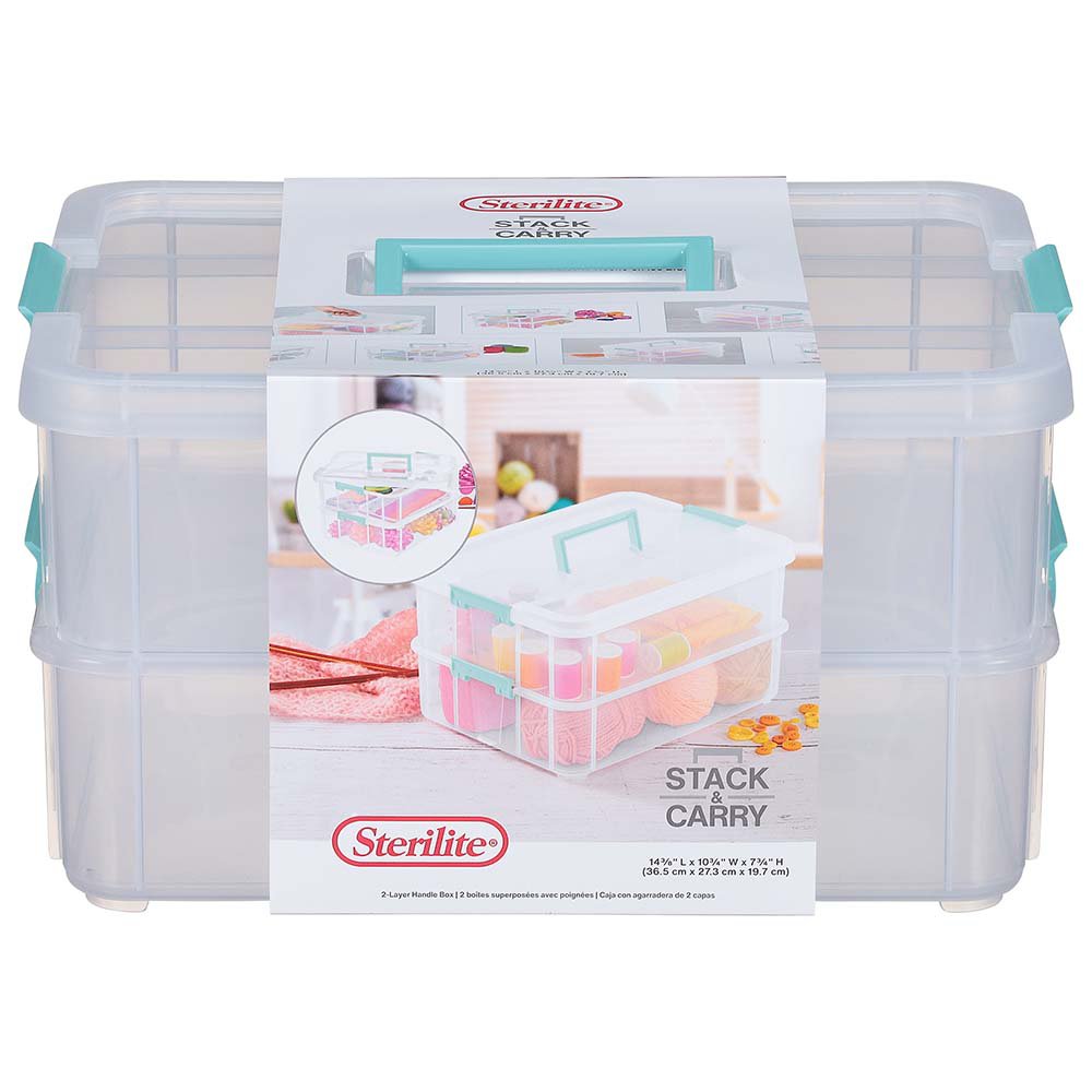 Sterilite ShowOffs Small Storage Box with Lid - Shop Storage Bins at H-E-B