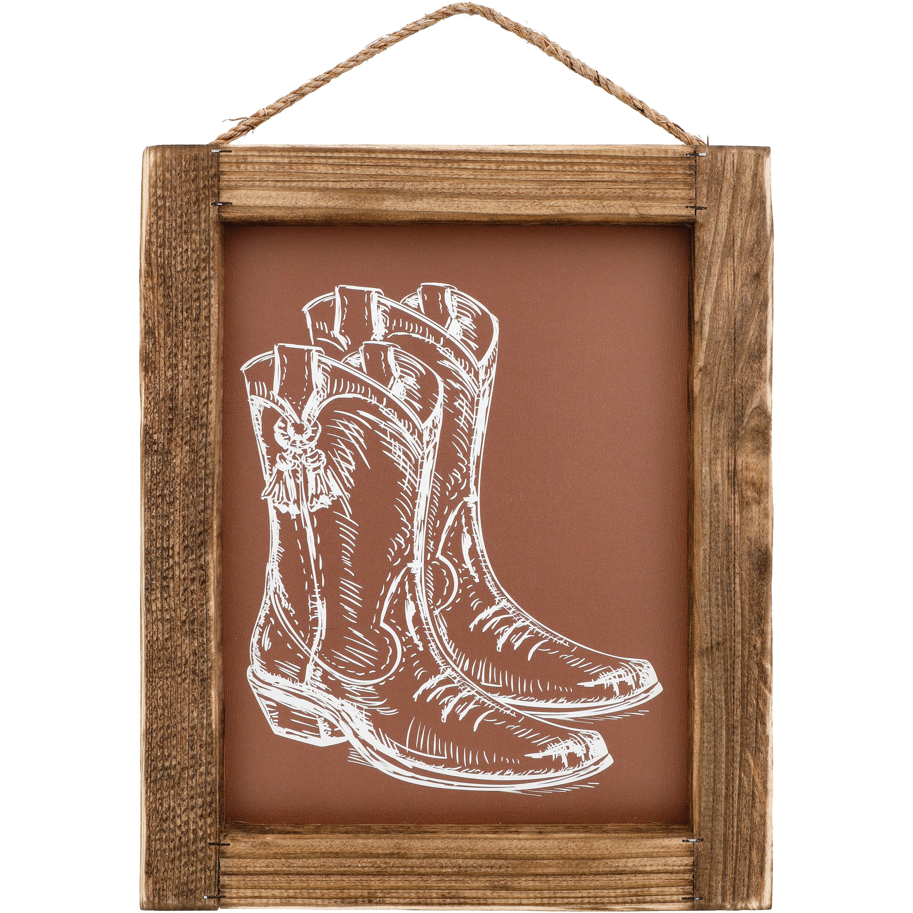 Texas Proud Cowboy Boots Wall Decoration - Shop Seasonal Decor at H-E-B