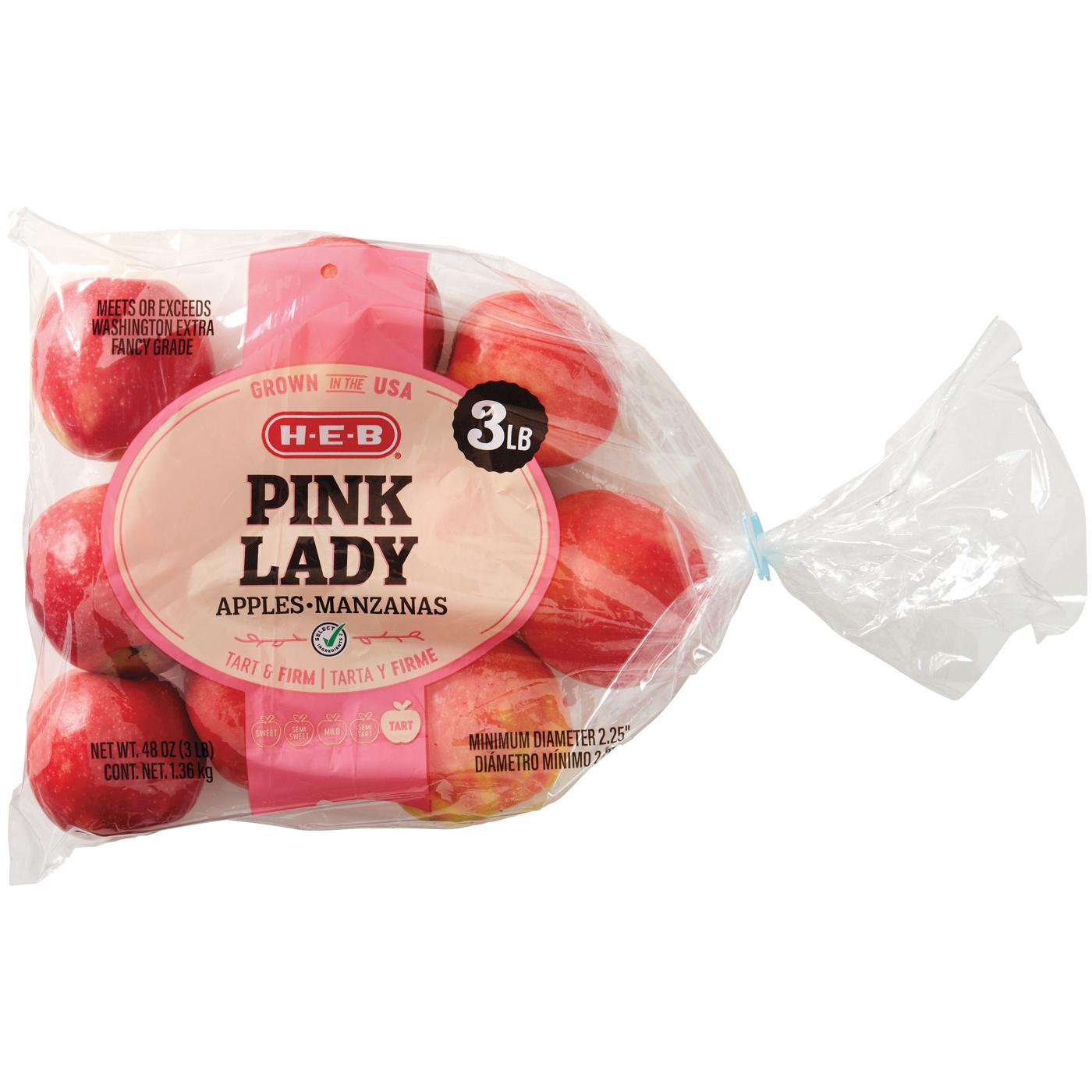 H-E-B Fresh Pink Lady Apples; image 1 of 2