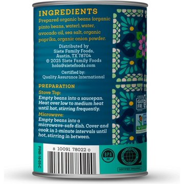 Siete Vegan Refried Pinto Beans