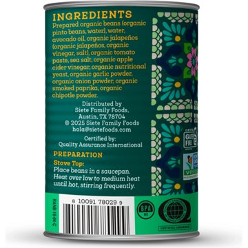 Siete Vegan Refried Ranchero Beans