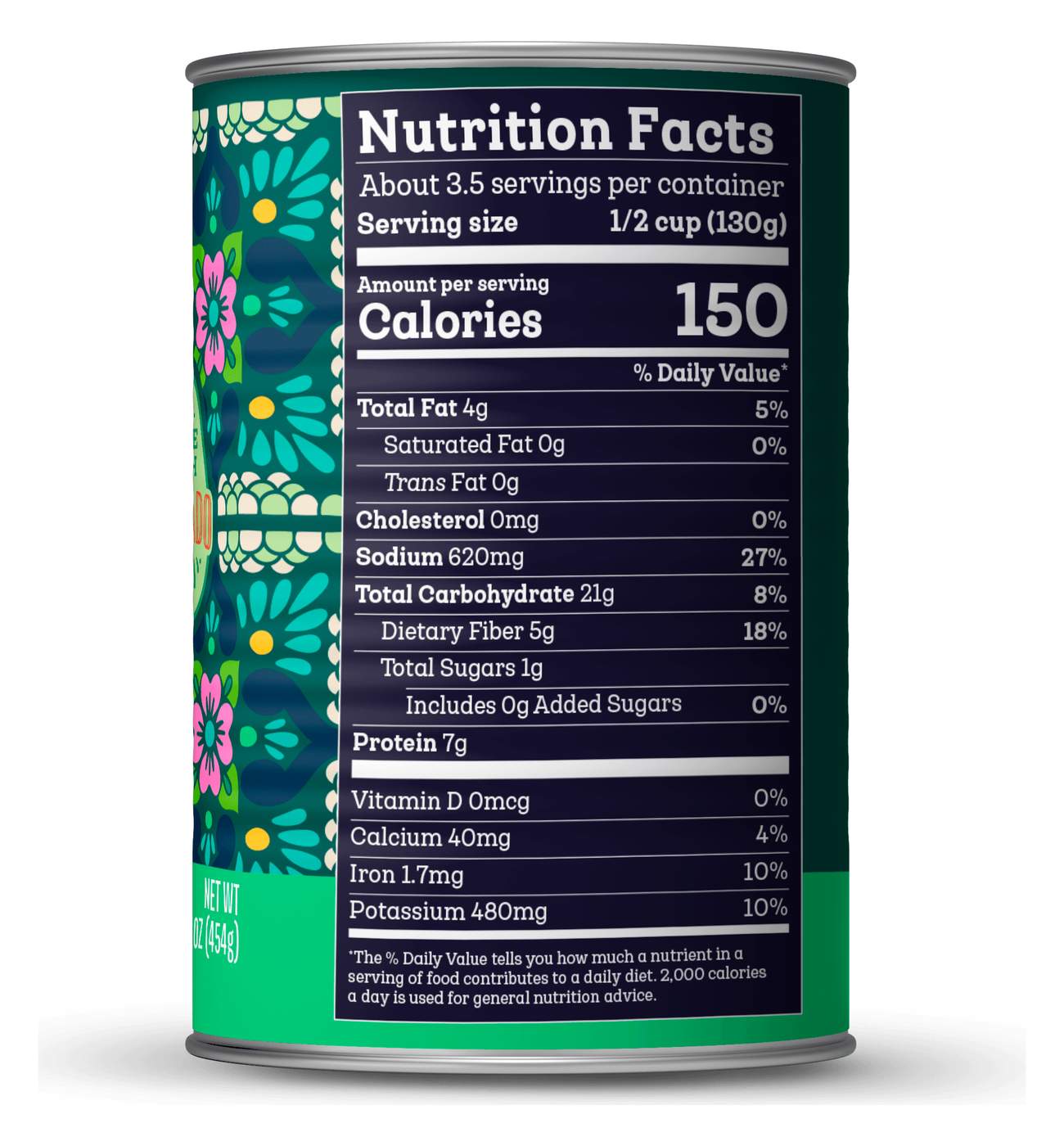 Siete Vegan Refried Ranchero Beans; image 4 of 5