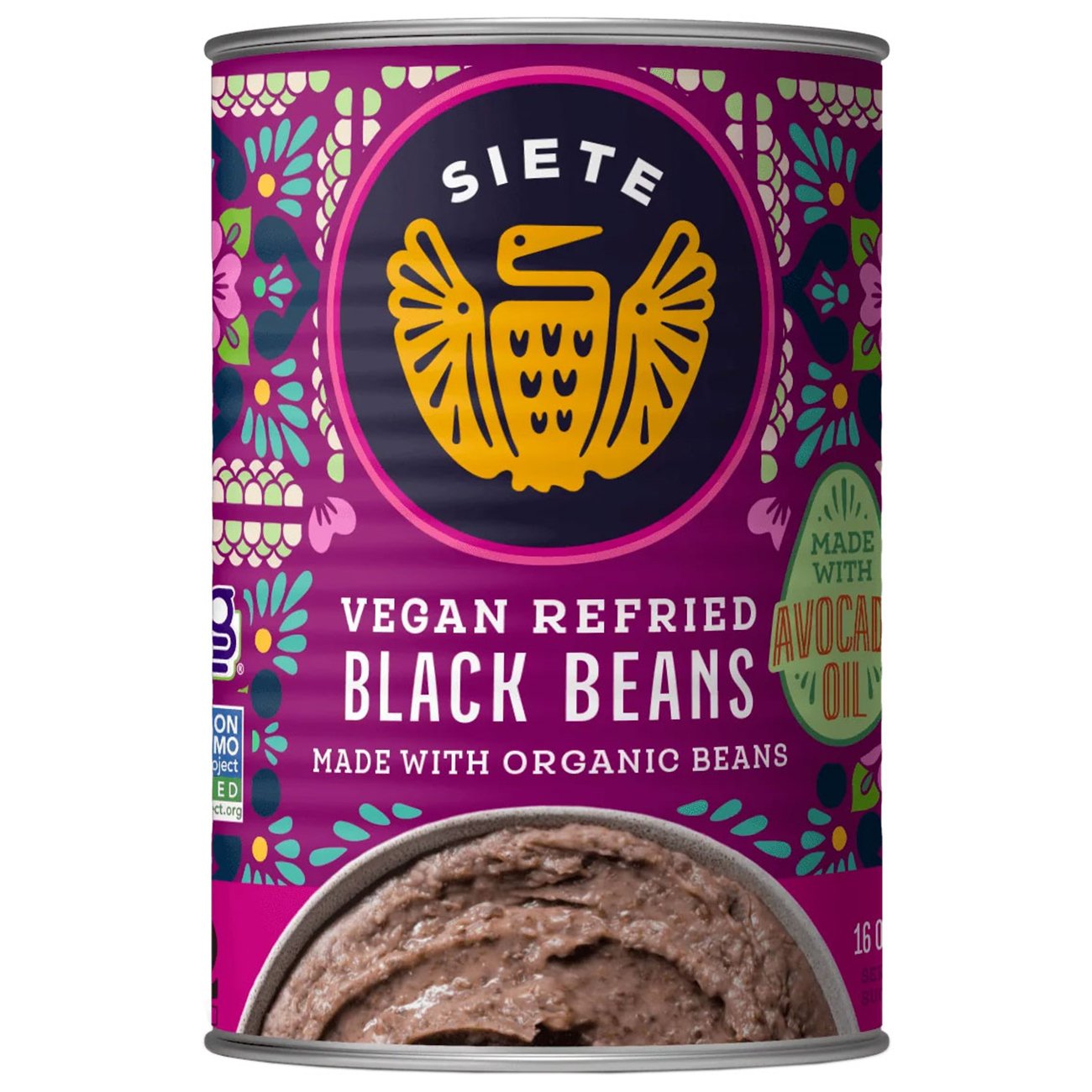 Siete Vegan Refried Black Beans Shop at HEB