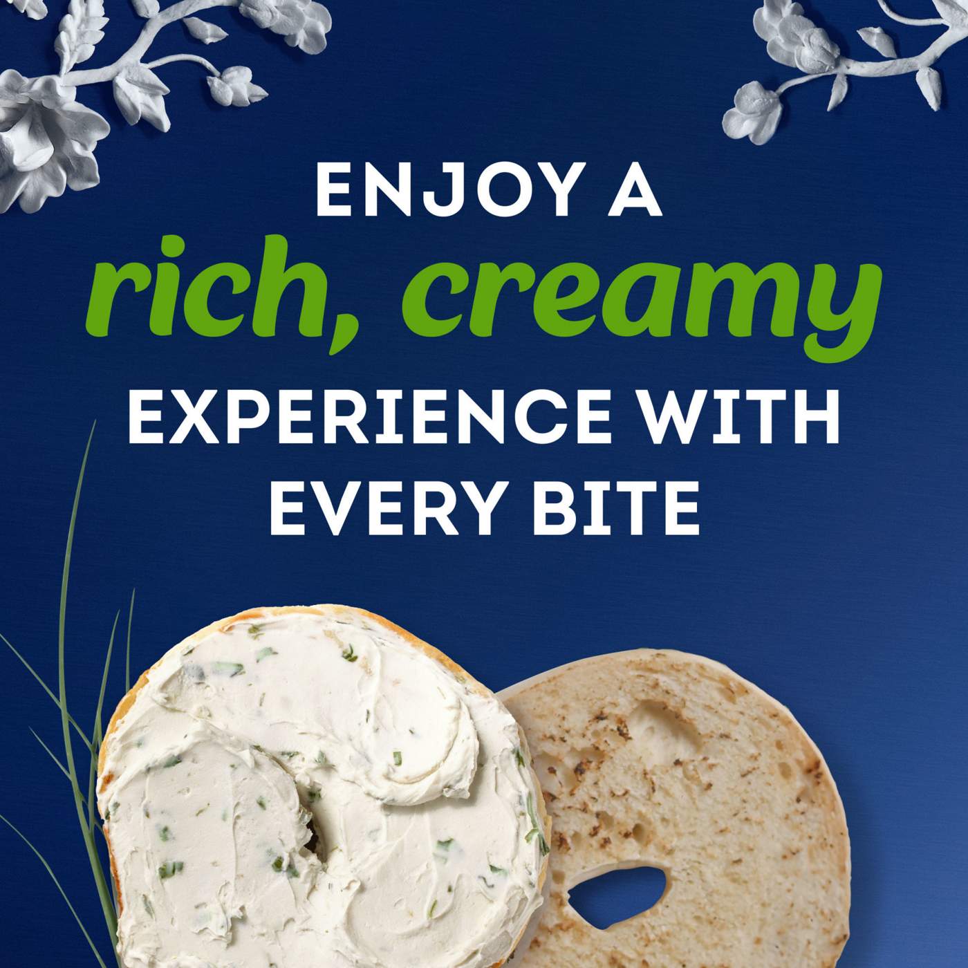 Philadelphia Plant-Based Dairy Free Chive & Onion Cream Cheese Spread, 8 oz Tub; image 4 of 9