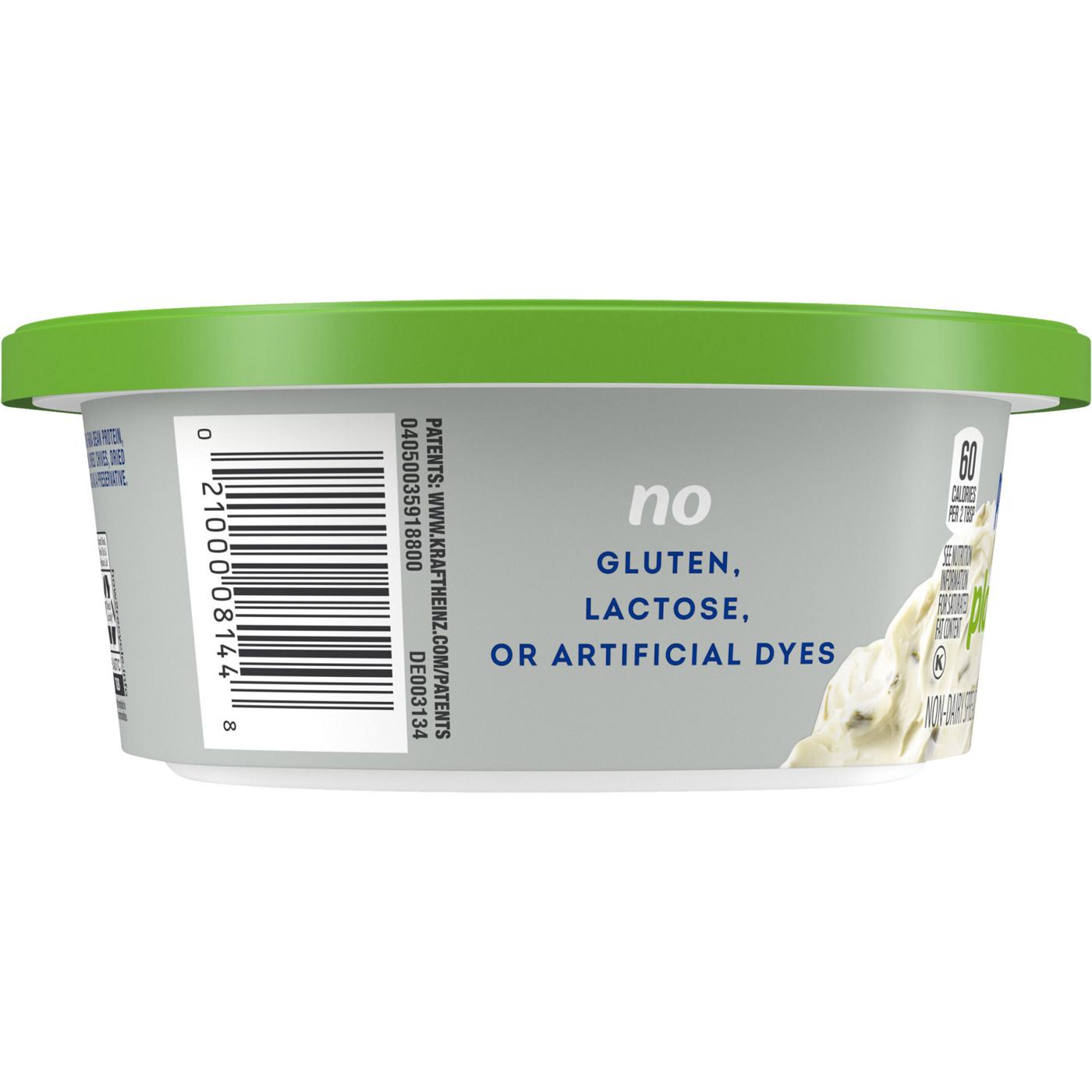 Philadelphia Plant-Based Dairy Free Chive & Onion Cream Cheese Spread, 8 oz Tub; image 9 of 9