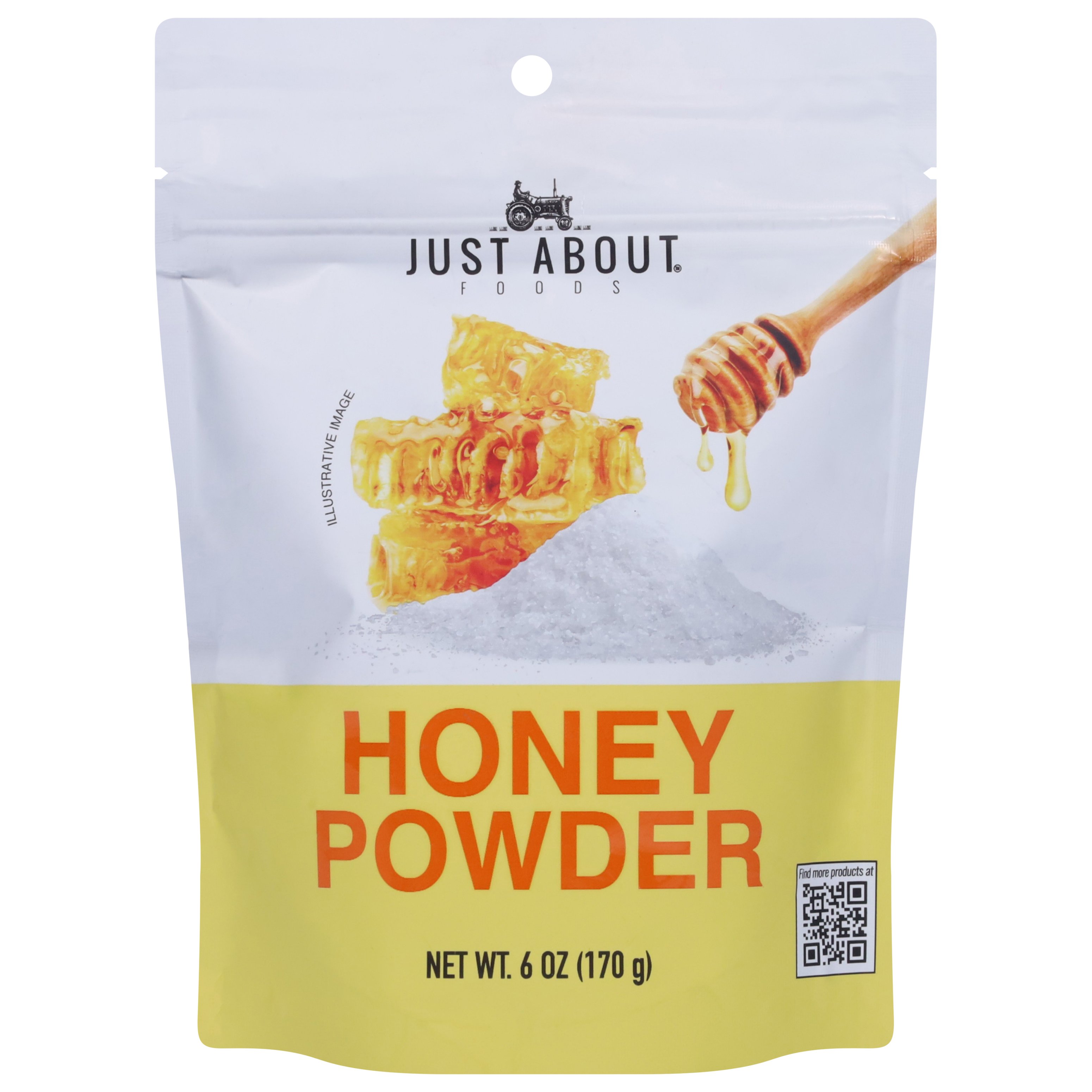 Just About Foods Honey Powder Shop Sugar substitutes at HEB