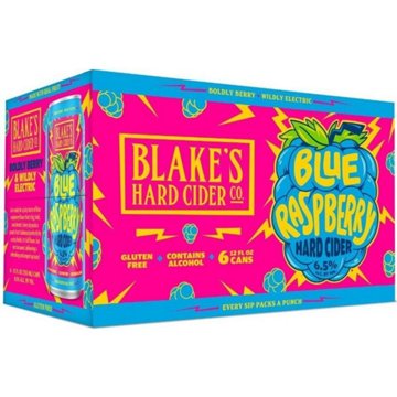 Blake's Hard Cider Co. Seasonal Beer 6 pk Cans, 12 oz
