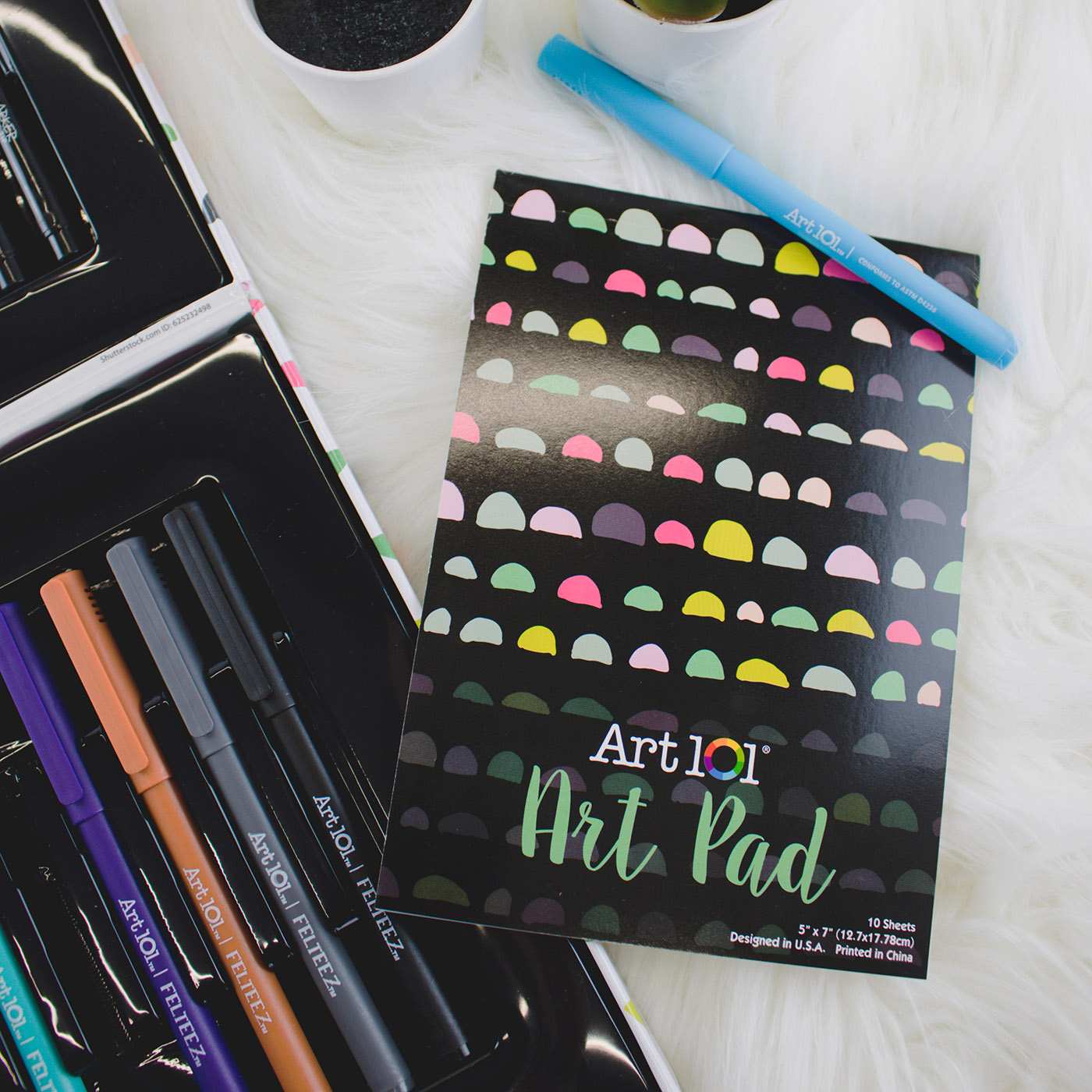 Art 101 Doodle & Color Art Kit Shop Kits at HEB