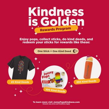 JonnyPops Organic Summer Sunrise Frozen Pops, 8 ct