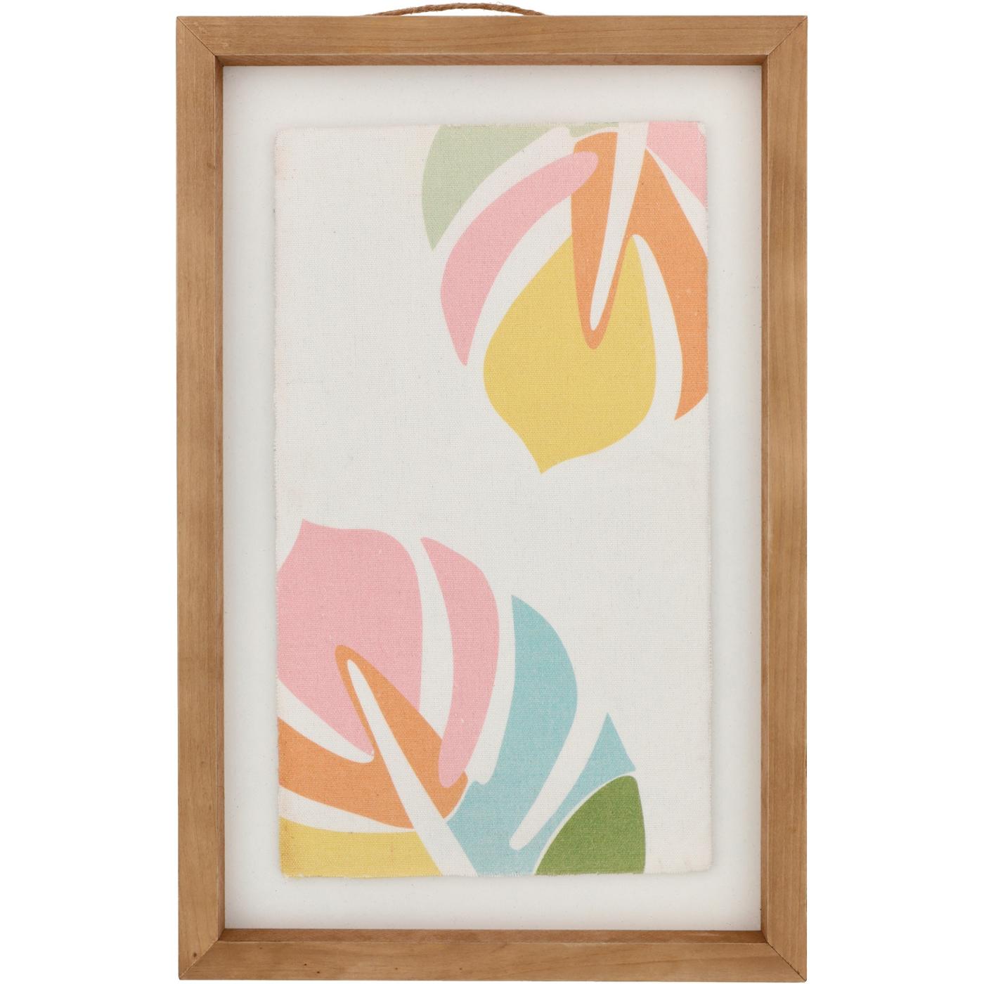 Destination Holiday Monstera Wall Decor; image 1 of 2