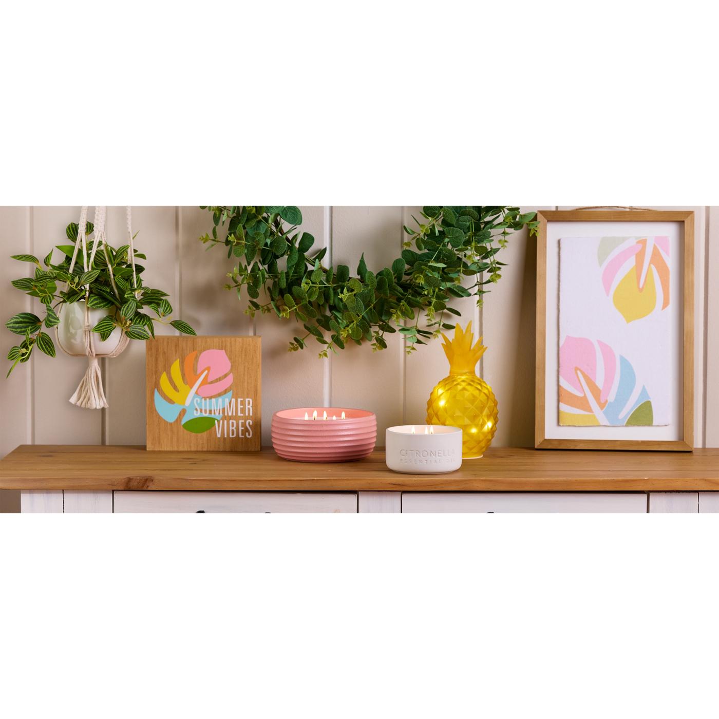 Destination Holiday Monstera Wall Decor; image 2 of 2