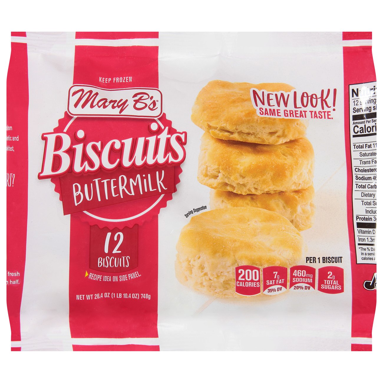 Mary B's Buttermilk Biscuits - Shop Biscuits At H-E-B