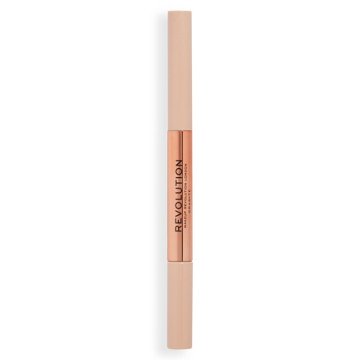 Makeup Revolution Fluffy Brow Duo Pencil - Granite