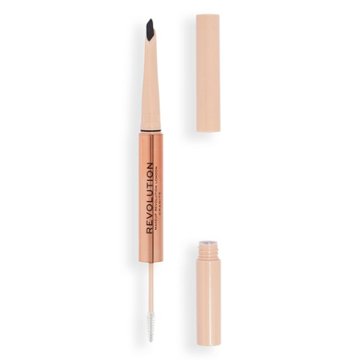 Makeup Revolution Fluffy Brow Duo Pencil - Granite