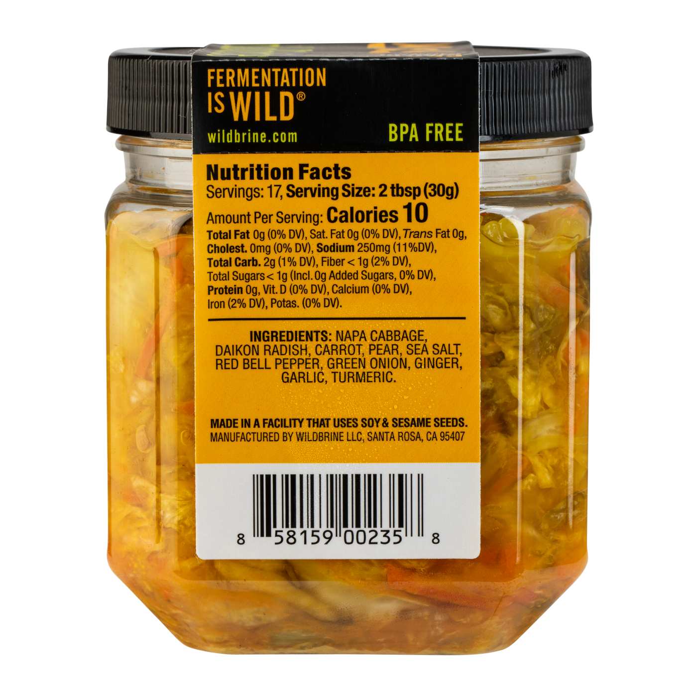 Wildbrine Kimchi Mild; image 2 of 2