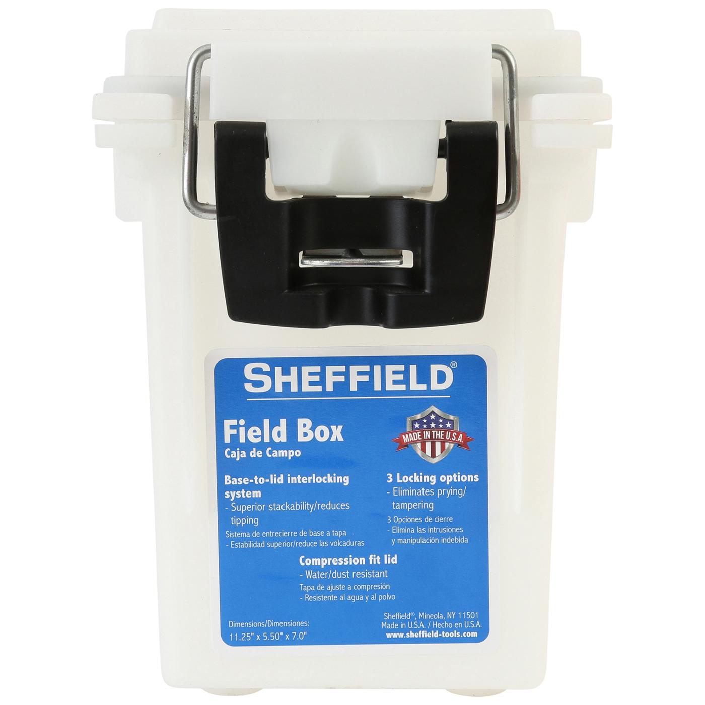 Sheffield Field Box, Frost, Made in the U.S.A.