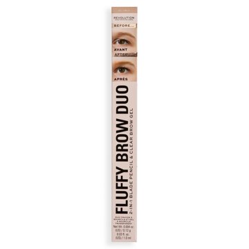 Makeup Revolution Fluffy Brow Duo Pencil - Blonde