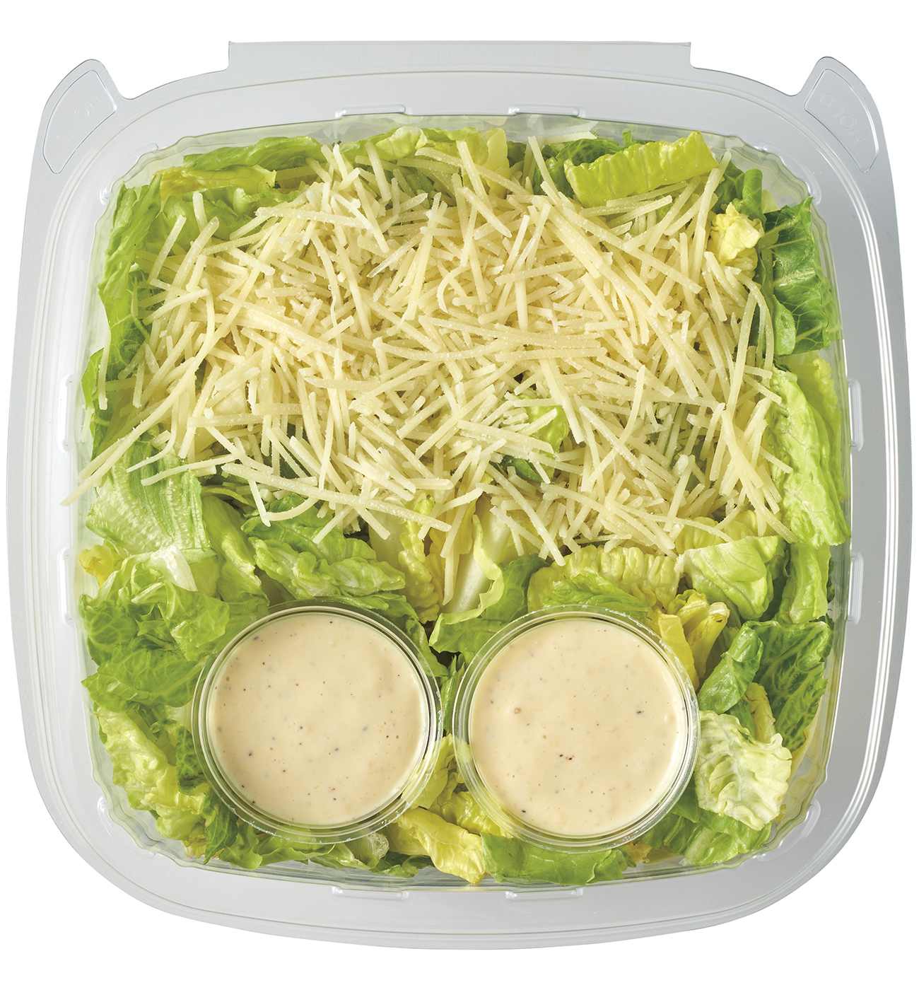 Meal Simple by HEB Caesar FamilySize Salad & Creamy Caesar Dressing Shop Salads at HEB