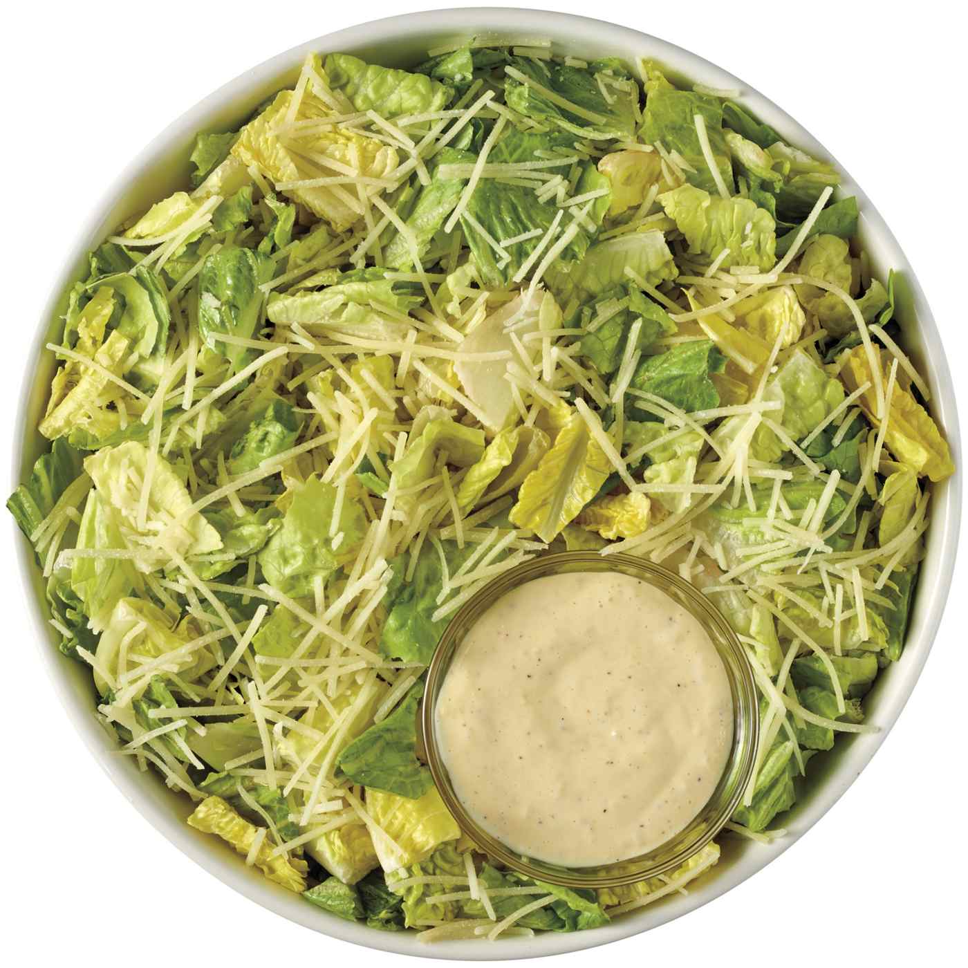 Meal Simple by H-E-B Caesar Family-Size Salad & Creamy Caesar Dressing; image 2 of 2