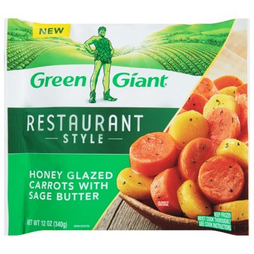 Green Giant Restaurant Style Honey Glazed Carrots with Sage Butter, 12 oz