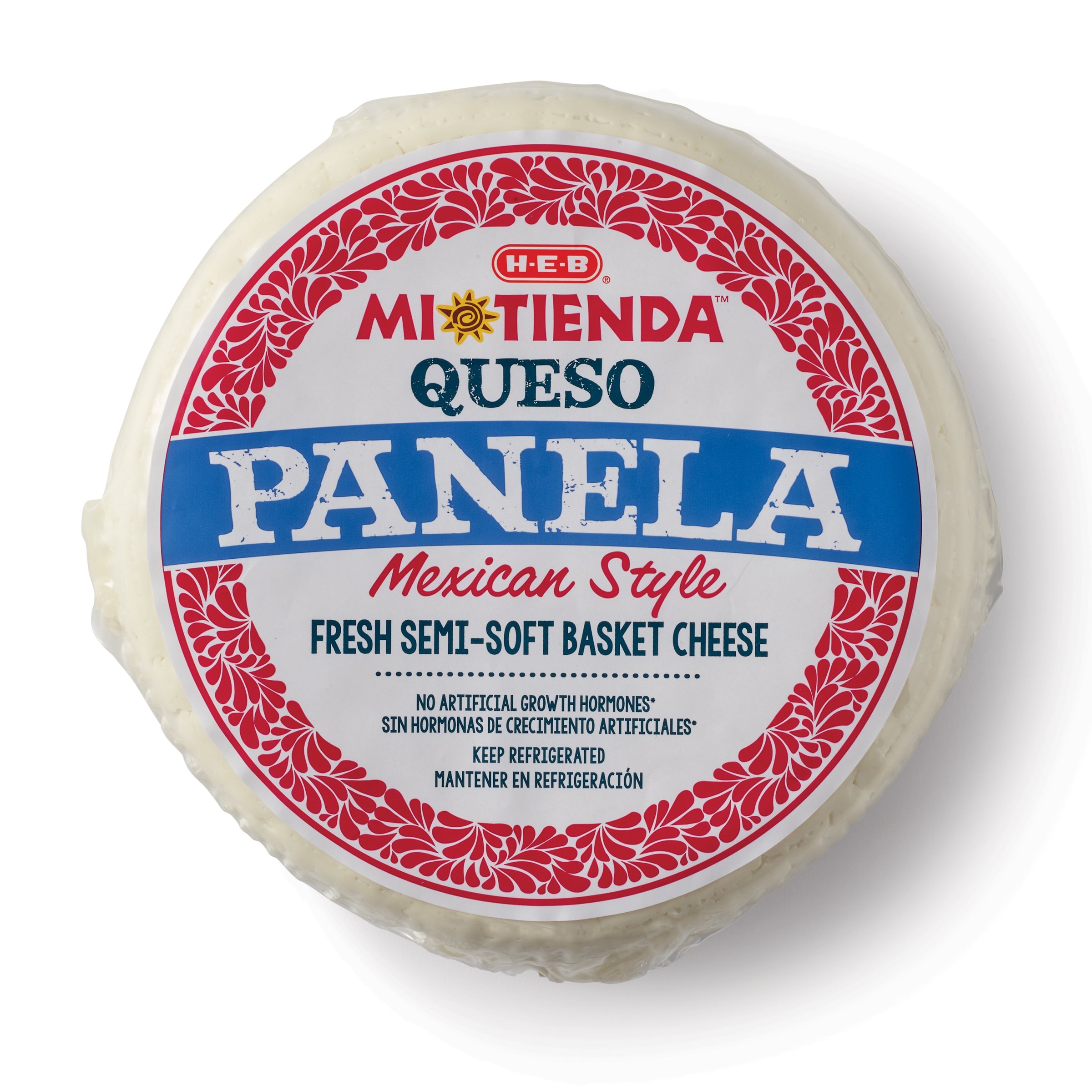 H-E-B Mi Tienda Sliced Queso Panela Mexican-Style Cheese - Shop Cheese ...