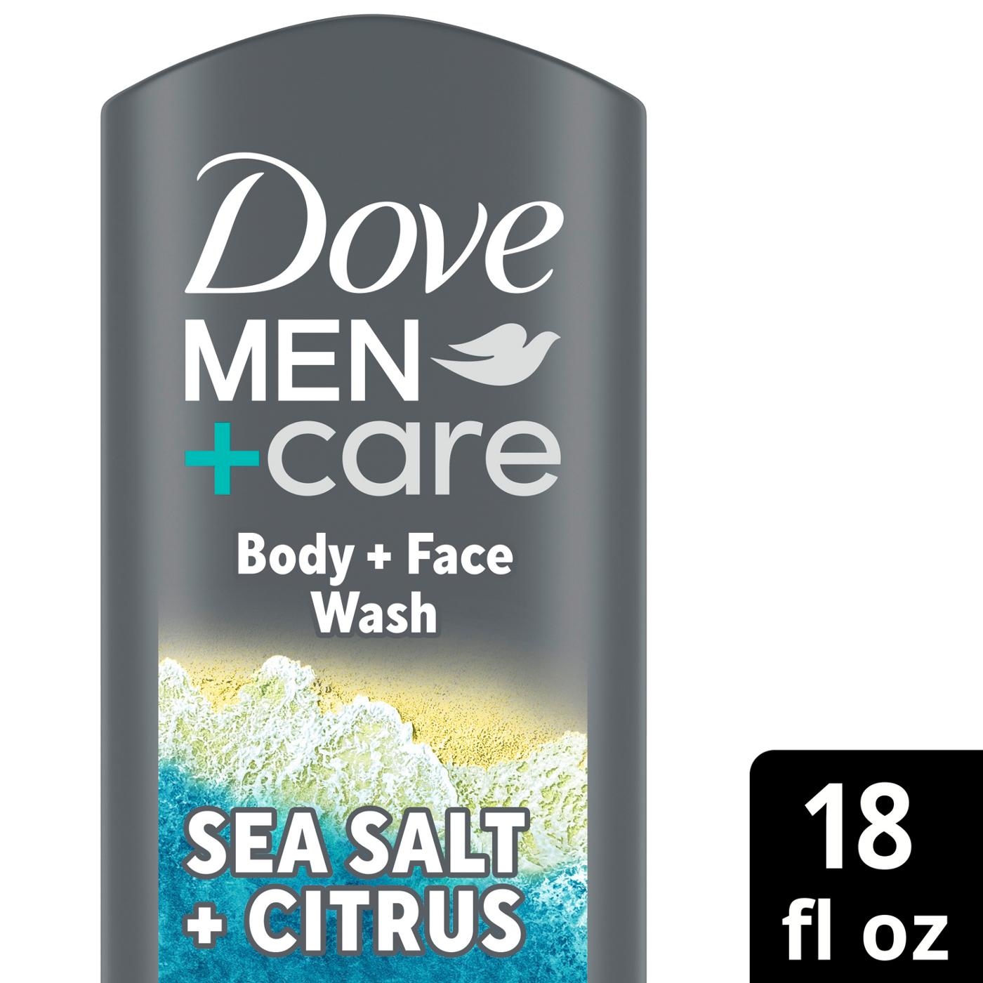Dove Care Exfoliating  Body Wash - Sea Salt & Citrus; image 6 of 6