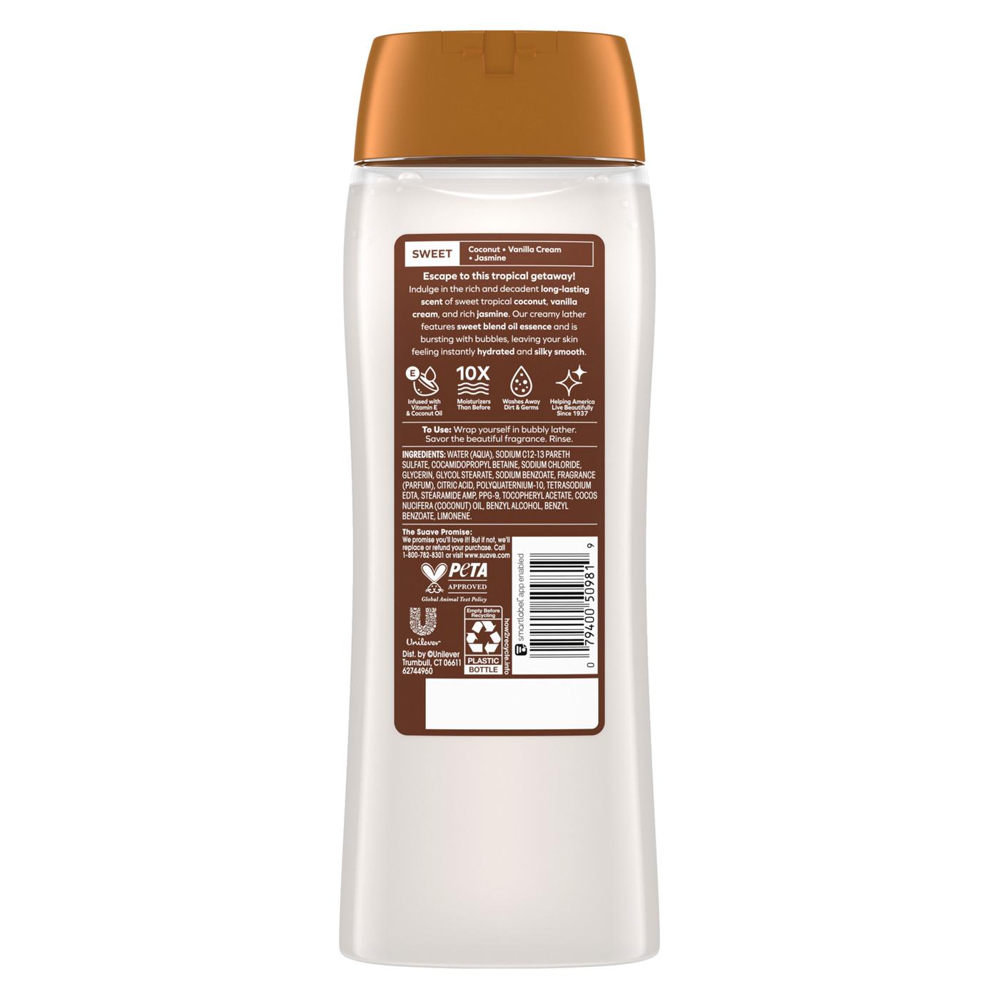 Suave Essentials Gentle Body Wash - Coconut Kiss; image 5 of 5