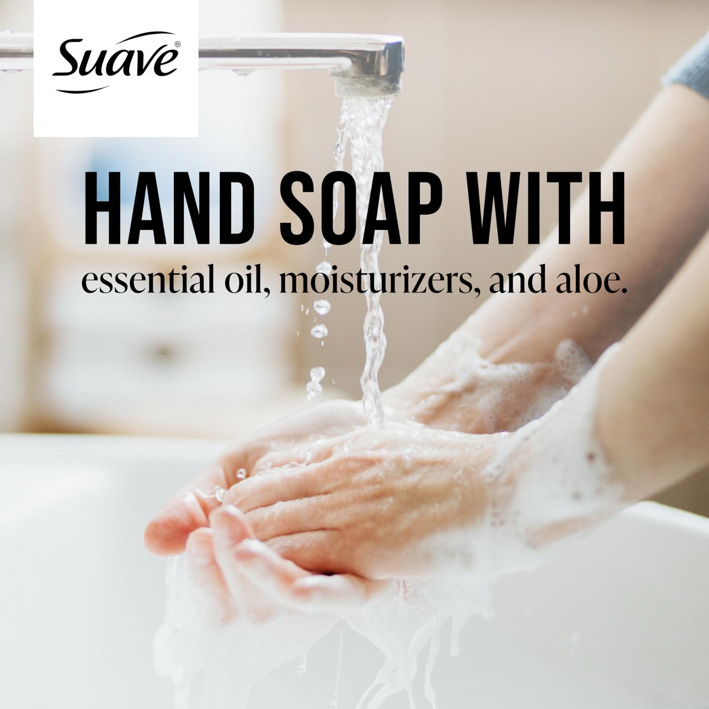 Suave Essentials Fresh Hand Soap - Eucalyptus & Orchid; image 4 of 7