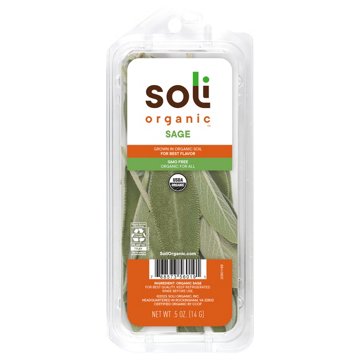 Soli Organic Fresh Sage, 0.5 oz