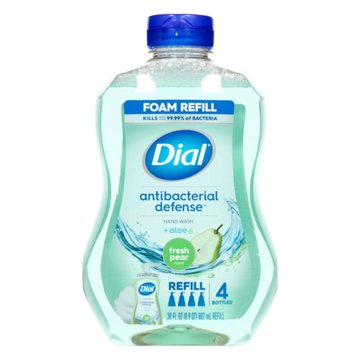 Dial Antibacterial Foaming Hand Wash Refill - Fresh Pear, 30 oz